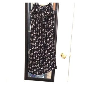 Black skull dress from Hot topic; new w/ tags